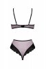 Bielizna Betty body pink S/M